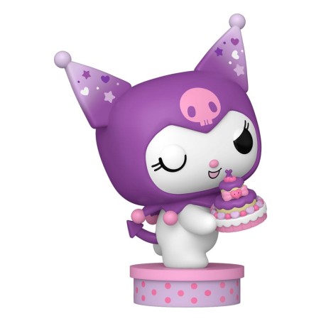 Hello Kitty and Friends POP! Vinyl Figure Kuromi with Cake (20th Anniversary) 9 cm | 0889698871693