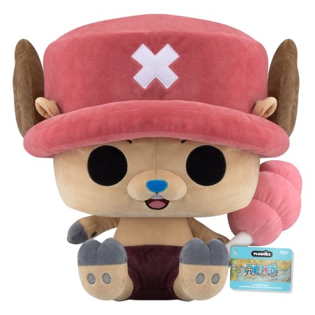 One Piece Jumbo Plush Figure Tony Tony Chopper with Cotton Candy 41 cm | 0889698871792