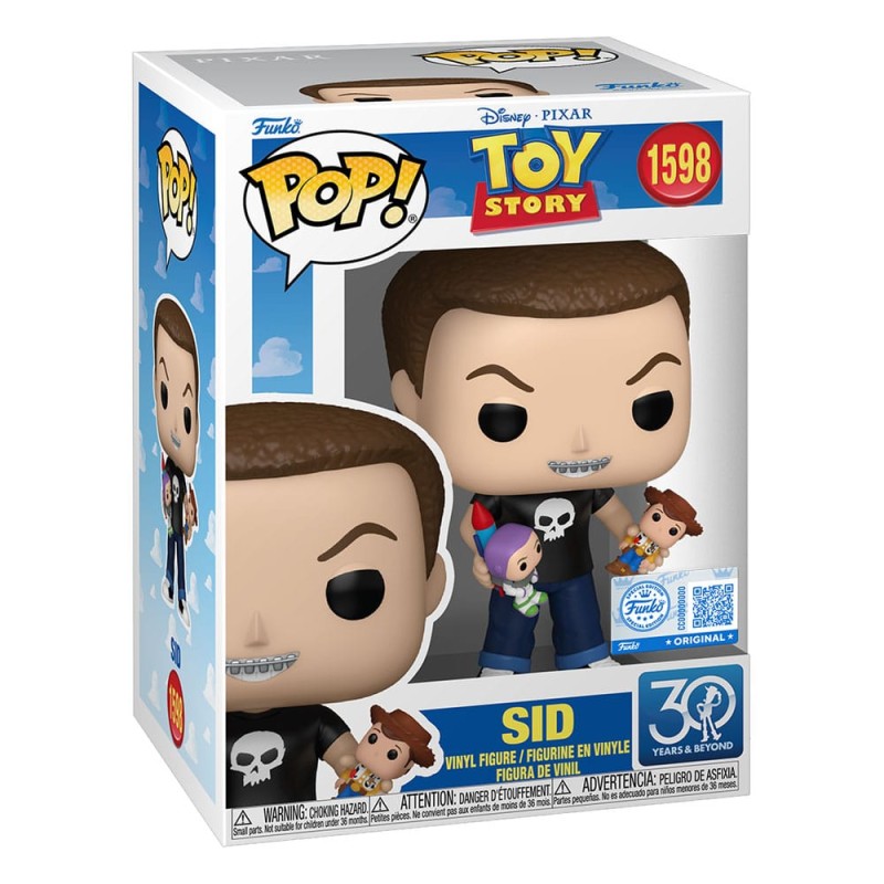 Toy Story POP! Disney Vinyl figurines Sid (30th Anniversary) 9 cm | 0889698871891