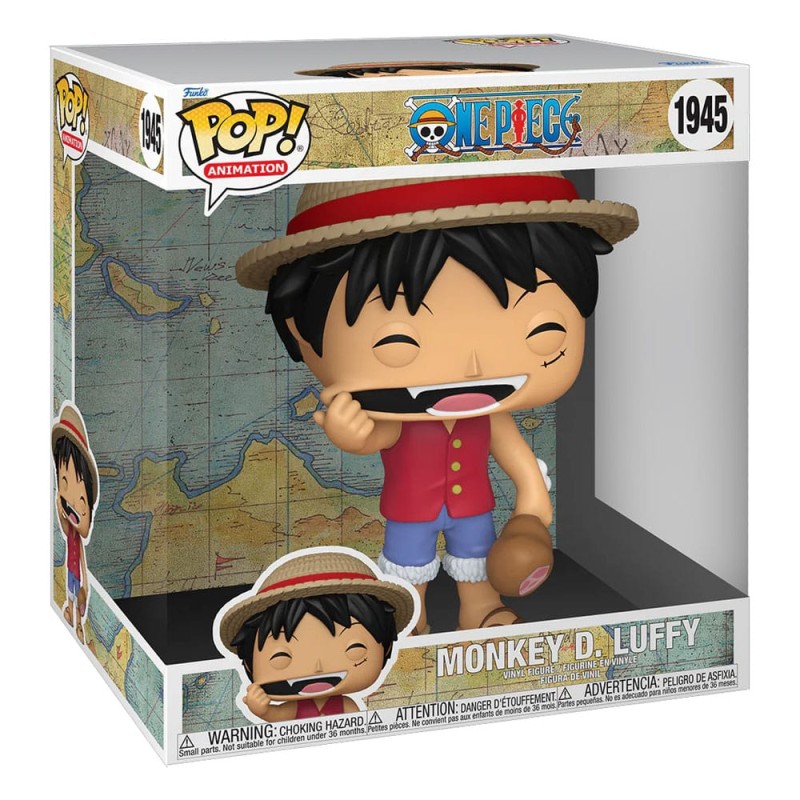 One Piece Super Sized Jumbo POP! Vinyl Figure Monkey D. Luffy (Stretching) 25 cm | 0889698872447