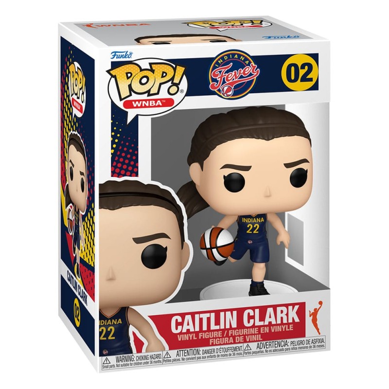 WNBA POP! Vinyl figurine Indiana Fever: Caitlin Clark 9 cm | 0889698884570
