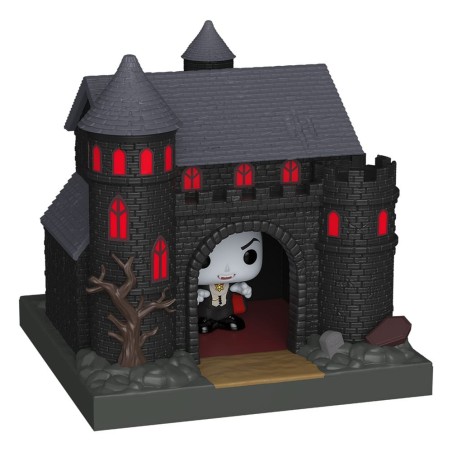 Universal Monsters Bitty POP! Towns Vinyl Figure Dracula with Castle | 0889698888141