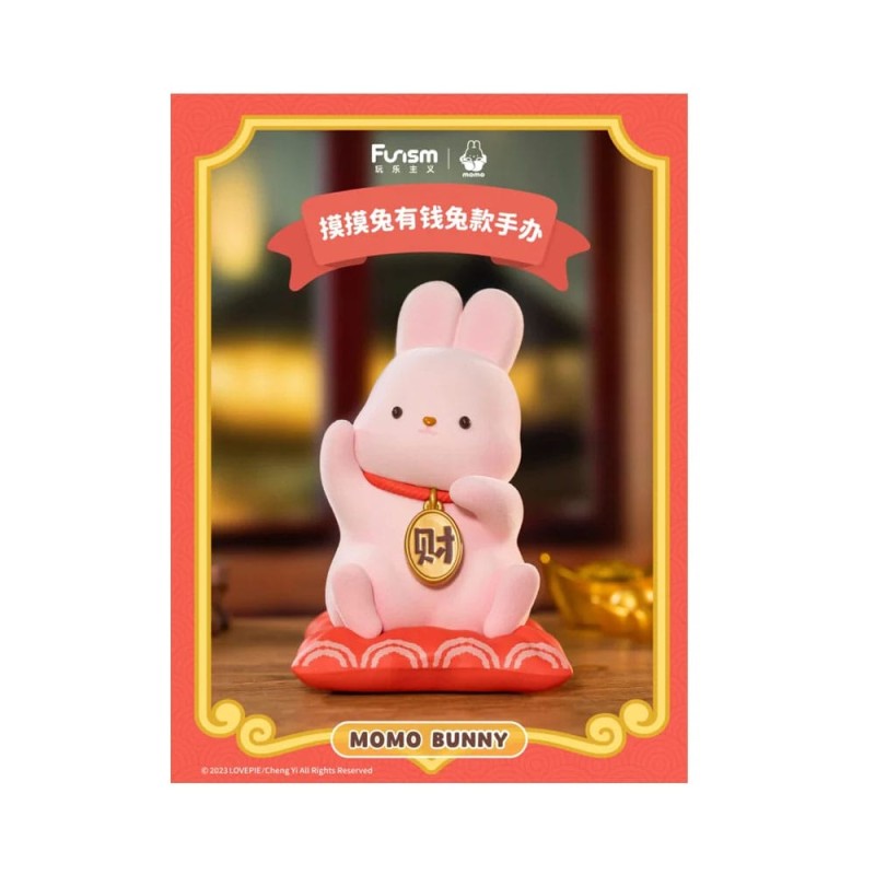 Momo Bunny Statue 1/7 Money Come Come 15 cm | 6972407215643