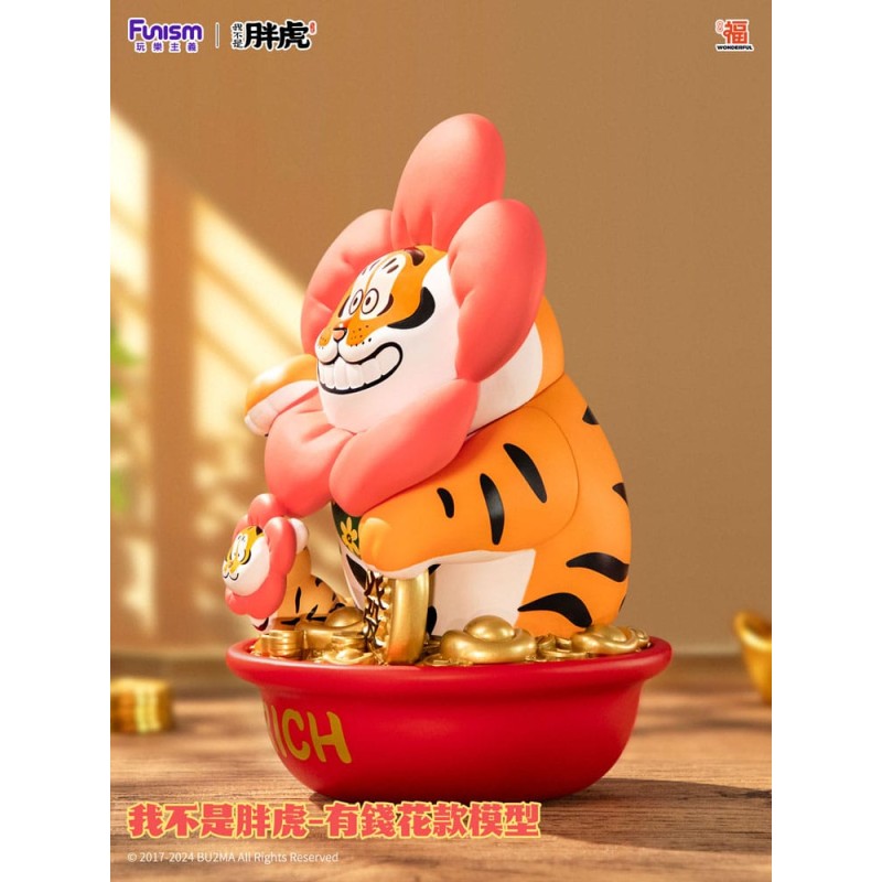 I Am Not Fat Tiger Statue 1/7 Alexander the Tiger Rich Flower 20 cm | 6972407218231