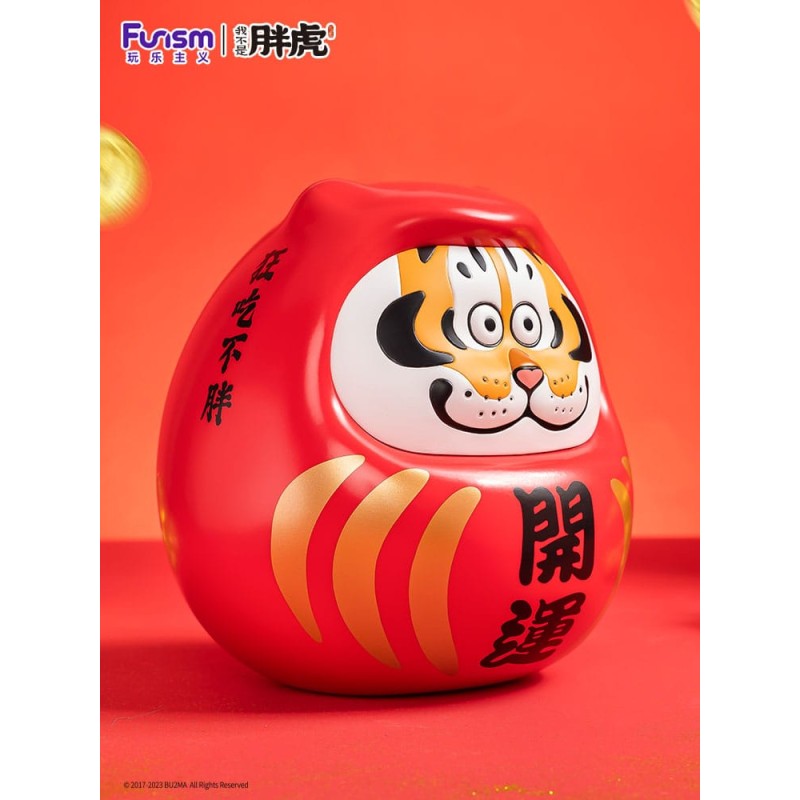 I Am Not Fat Tiger Statue 1/7 Alexander the Tiger Dharuma 20 cm | 6972940556388