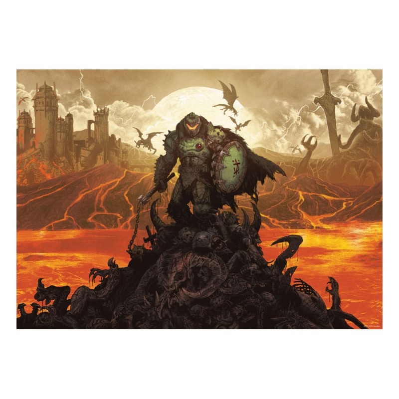 Doom: The Dark Ages Art Print Limited Edition 42 x 30 cm | 5060948297240
