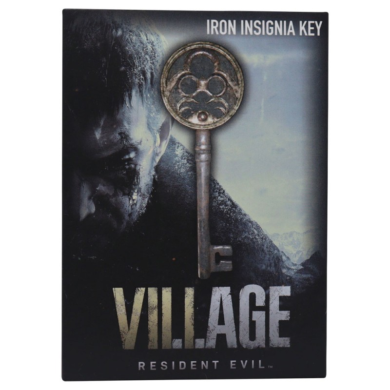 Resident Evil VIII réplique 1/1 Insignia key Limited Edition | 5060662467318