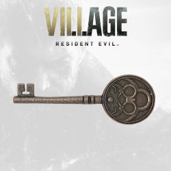 Resident Evil VIII réplique 1/1 Insignia key Limited Edition | 5060662467318