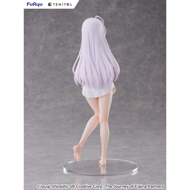 Wandering Witch: The Journey of Elaina Tenitol Tall PVC Statue Elania Shirt Ver. 30 cm | 4580736407374