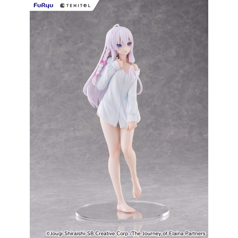 Wandering Witch: The Journey of Elaina Tenitol Tall PVC Statue Elania Shirt Ver. 30 cm | 4580736407374