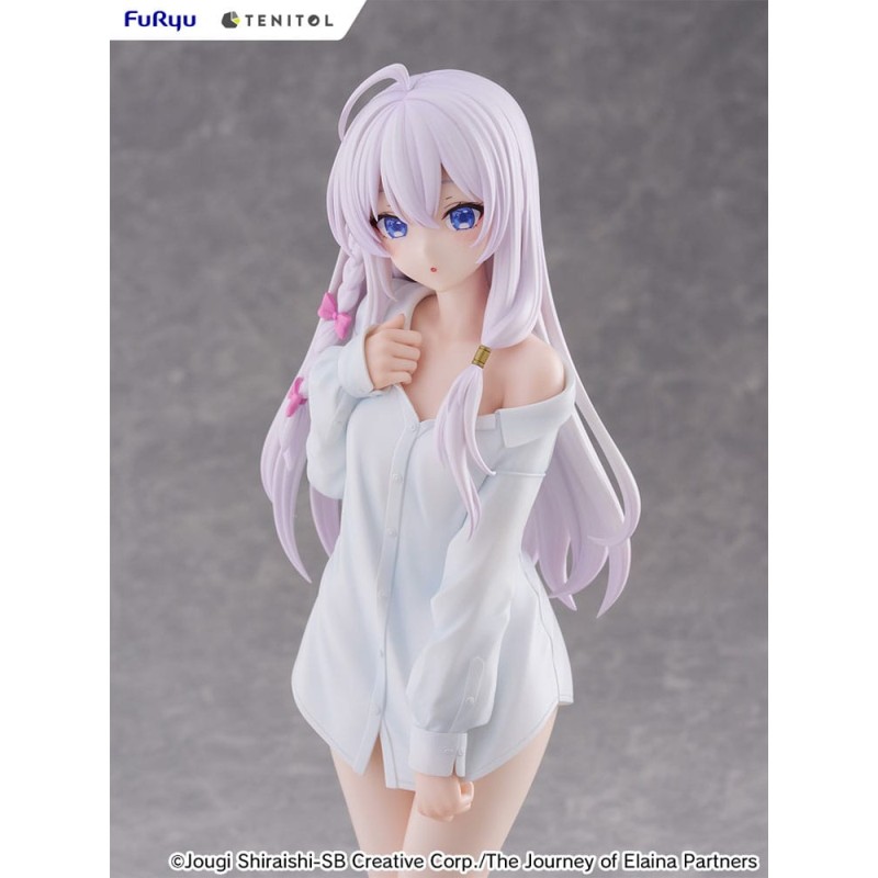 Wandering Witch: The Journey of Elaina Tenitol Tall PVC Statue Elania Shirt Ver. 30 cm | 4580736407374
