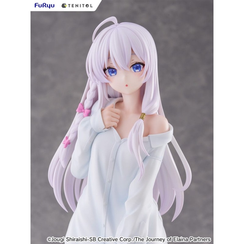 Wandering Witch: The Journey of Elaina Tenitol Tall PVC Statue Elania Shirt Ver. 30 cm | 4580736407374