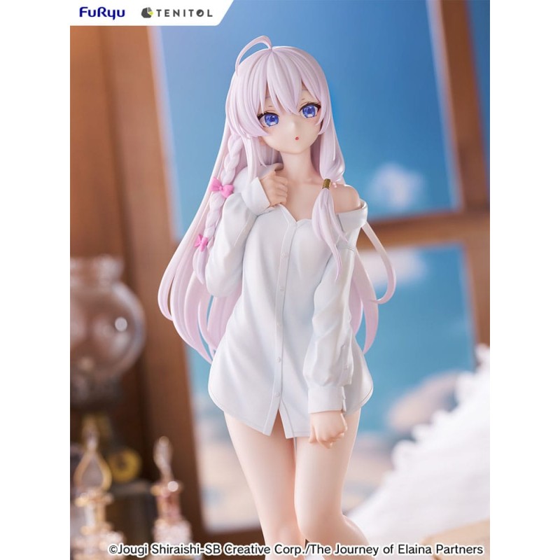 Wandering Witch: The Journey of Elaina Tenitol Tall PVC Statue Elania Shirt Ver. 30 cm | 4580736407374