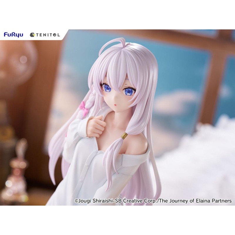 Wandering Witch: The Journey of Elaina Tenitol Tall PVC Statue Elania Shirt Ver. 30 cm | 4580736407374