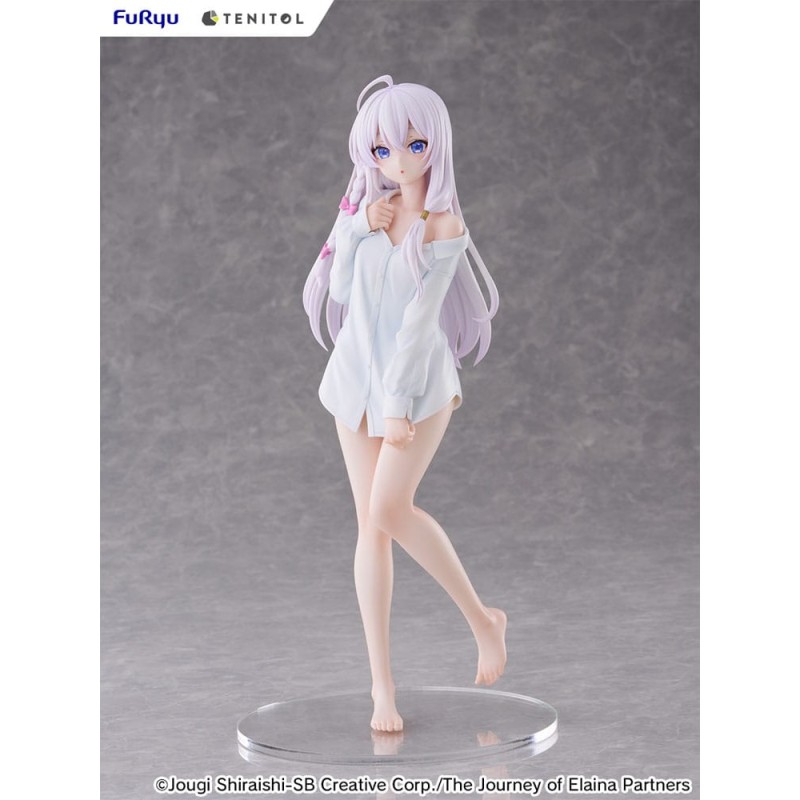 Wandering Witch: The Journey of Elaina Tenitol Tall PVC Statue Elania Shirt Ver. 30 cm | 4580736407374