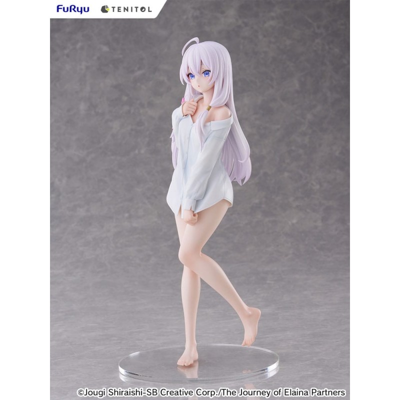 Wandering Witch: The Journey of Elaina Tenitol Tall PVC Statue Elania Shirt Ver. 30 cm | 4580736407374