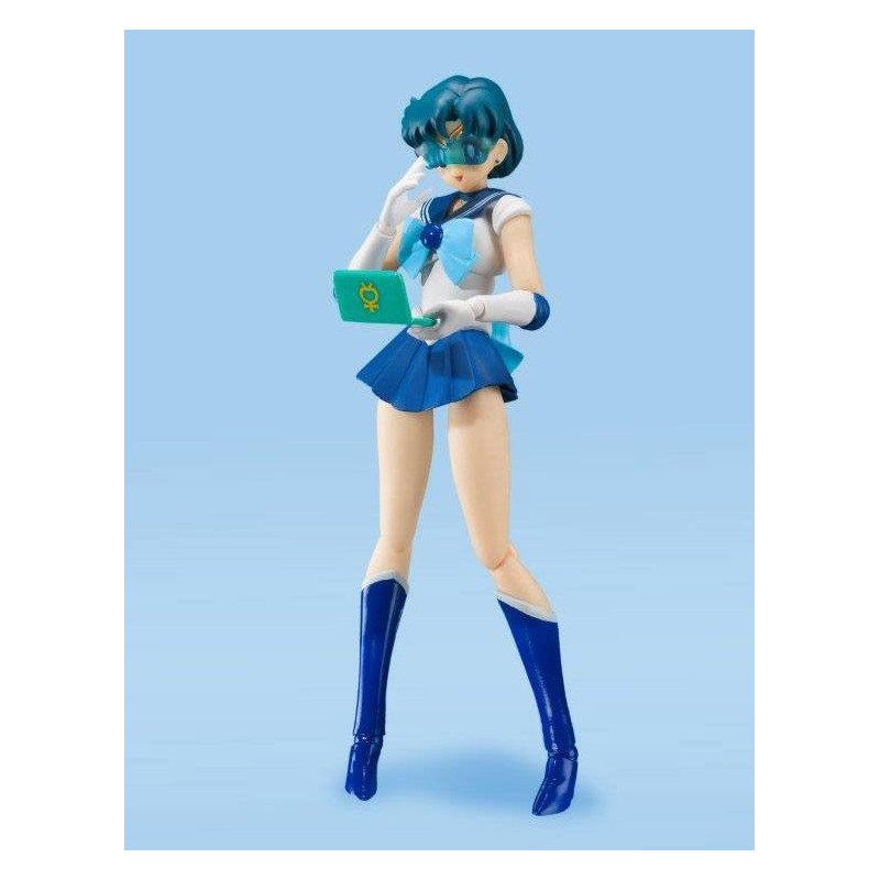 Sailor Moon Figurine S.H. Figuarts Sailor Mercury Animation Color Edition 14 cm