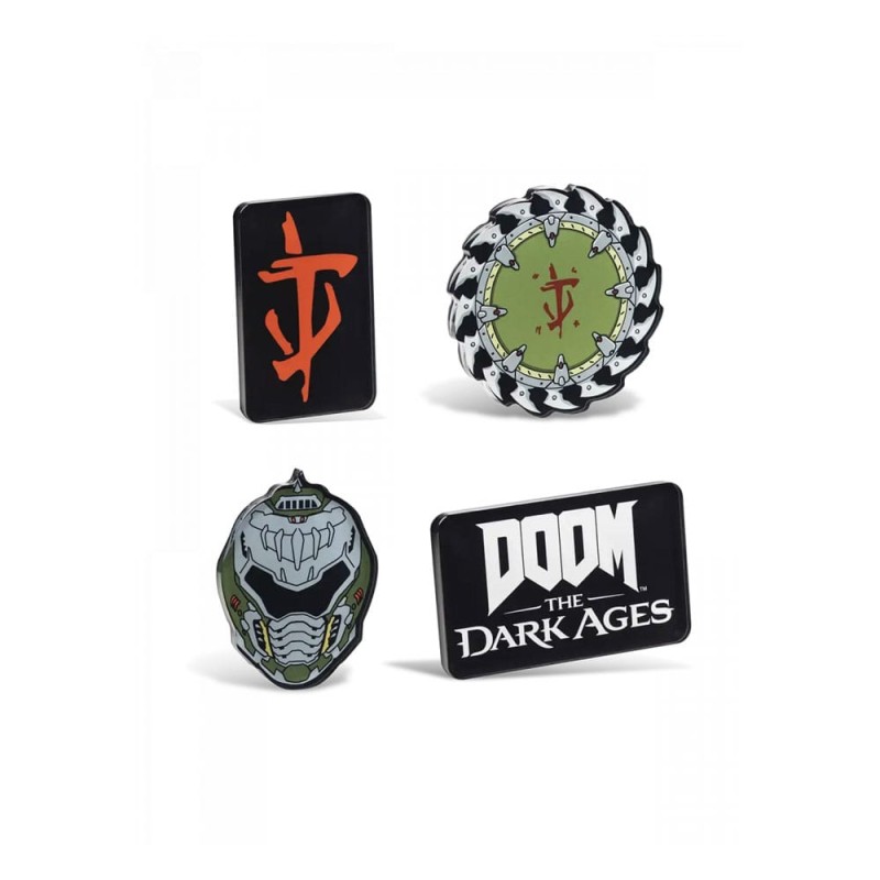 Doom The Dark Ages Magnet set Icons | 0840316423557