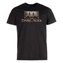 Doom The Dark Ages T-Shirt Logo Washed Out Size L | 0840316424158