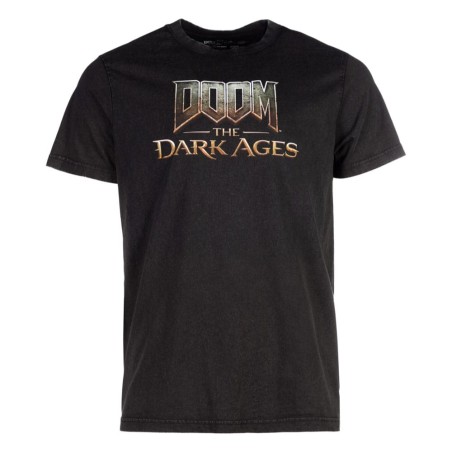 Doom The Dark Ages T-Shirt Logo Washed Out (L) | 0840316424158