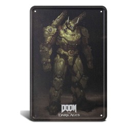 Doom The Dark Ages Metal Sign Atlan 20 x 30 cm | 0840316424974