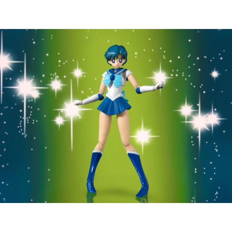 Sailor Moon Figurine S.H. Figuarts Sailor Mercury Animation Color Edition 14 cm