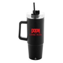 Doom The Dark Ages Insulated Mug with Straw Shield 1180 ml | 0840316425018