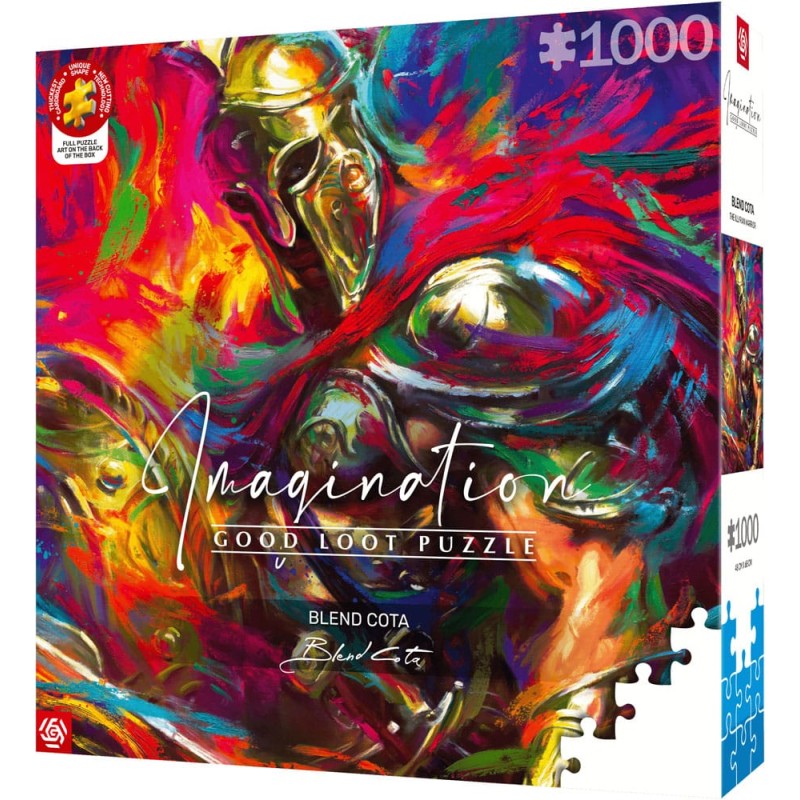 Blend Cota Puzzle The Illyrian Warrior (1000 pieces) | 5908305249665