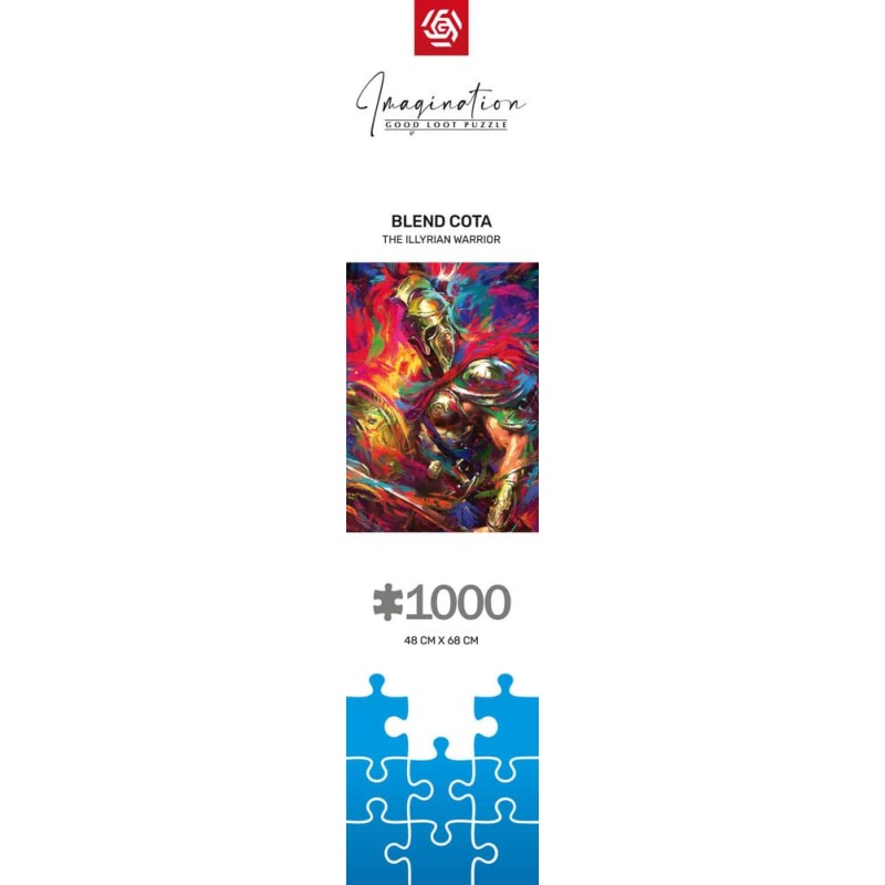 Blend Cota Puzzle The Illyrian Warrior (1000 pieces) | 5908305249665