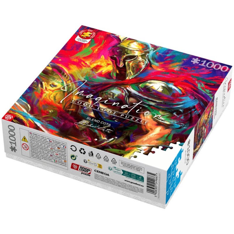 Blend Cota Puzzle The Illyrian Warrior (1000 pieces) | 5908305249665