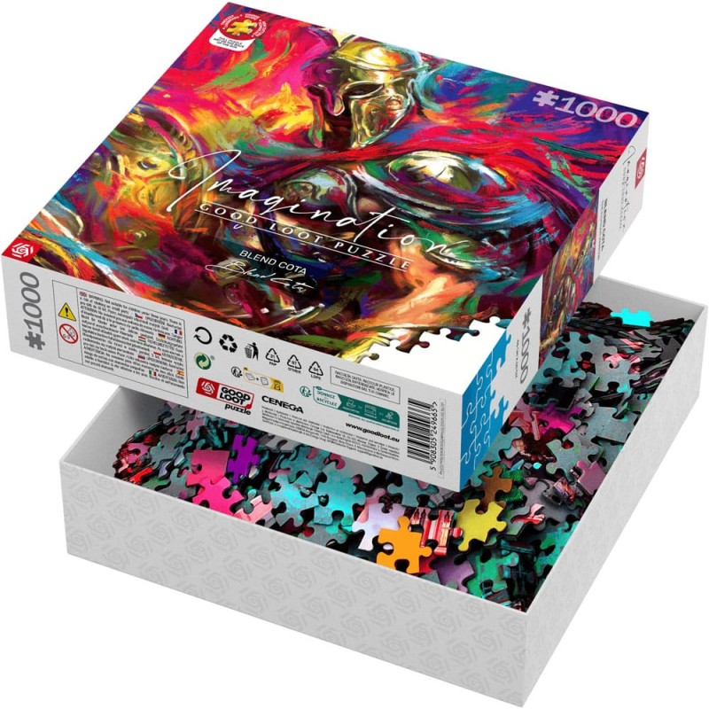 Blend Cota Puzzle The Illyrian Warrior (1000 pieces) | 5908305249665