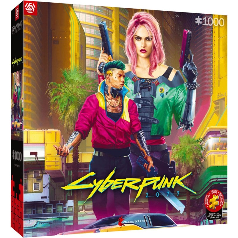 Cyberpunk 2077 Puzzle Kitsch Style (1000 pièces) | 5908305249696