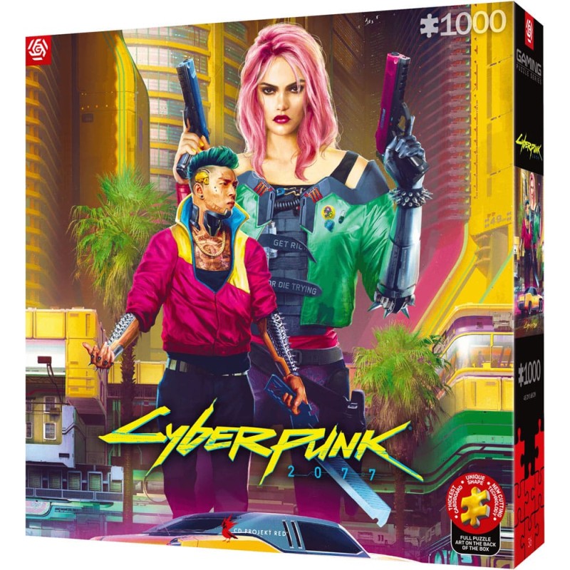 Cyberpunk 2077 Puzzle Kitsch Style (1000 pièces) | 5908305249696