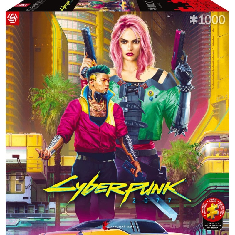 Cyberpunk 2077 Puzzle Kitsch Style (1000 pièces) | 5908305249696