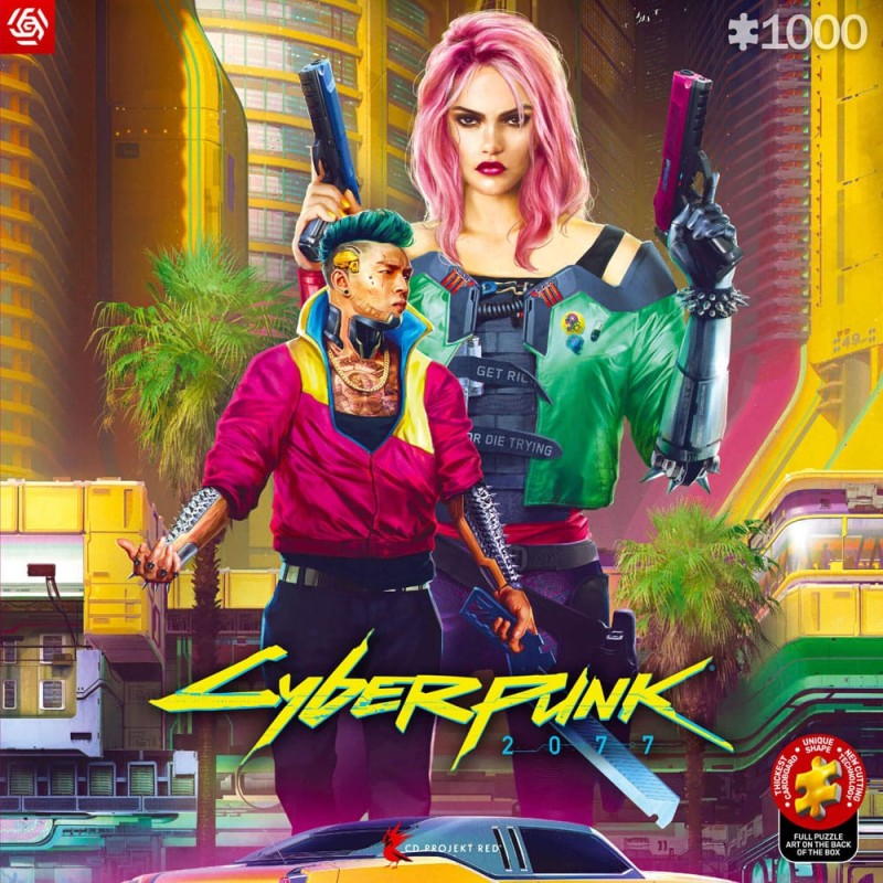 Cyberpunk 2077 Puzzle Kitsch Style (1000 pièces) | 5908305249696