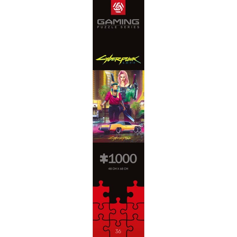 Cyberpunk 2077 Puzzle Kitsch Style (1000 pièces) | 5908305249696