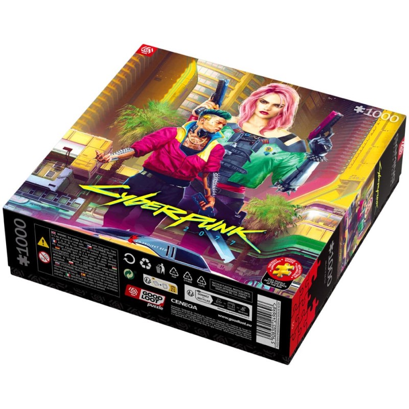 Cyberpunk 2077 Puzzle Kitsch Style (1000 pièces) | 5908305249696