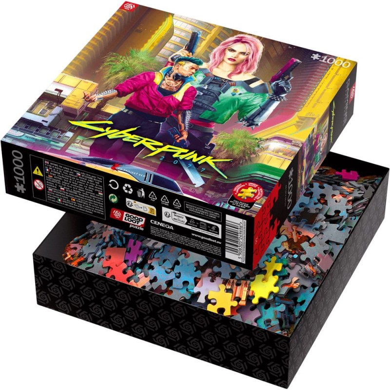 Cyberpunk 2077 Puzzle Kitsch Style (1000 pièces) | 5908305249696