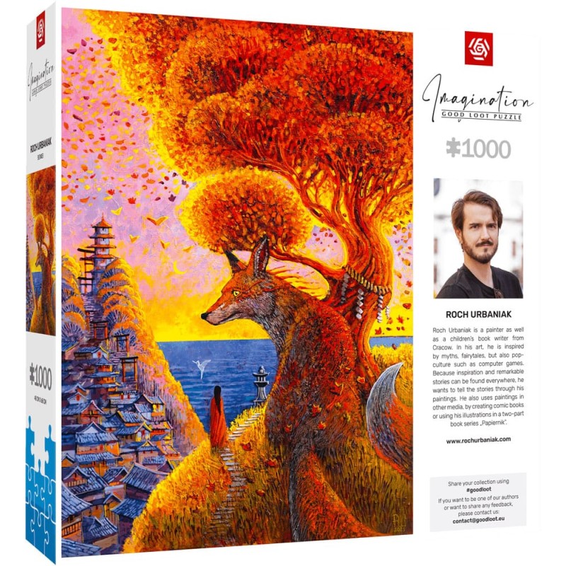 Roch Urbaniak Puzzle Benkei (1000 pièces) | 5908305249757