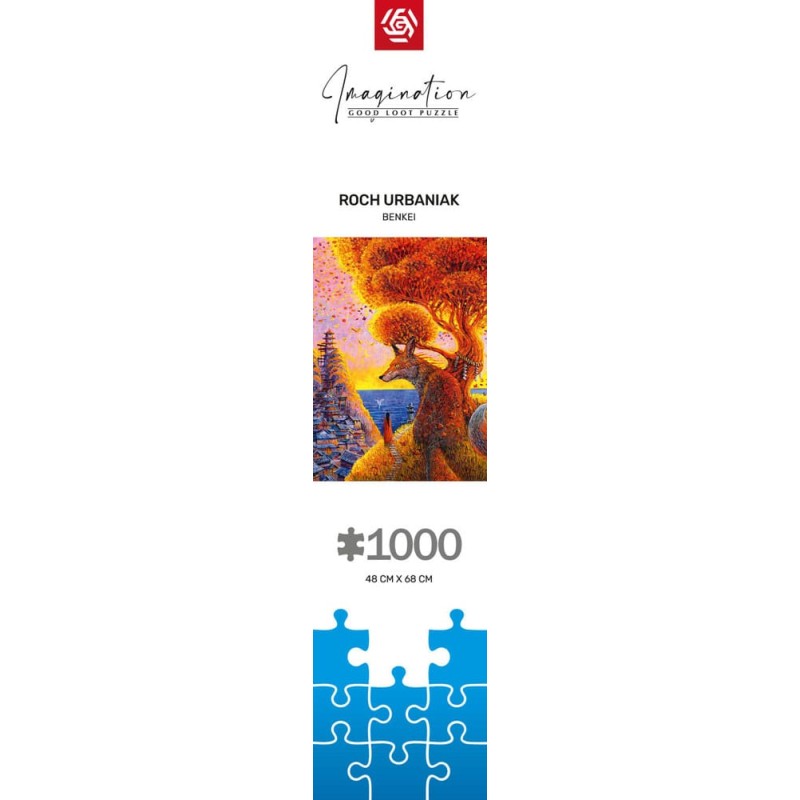 Roch Urbaniak Puzzle Benkei (1000 pièces) | 5908305249757