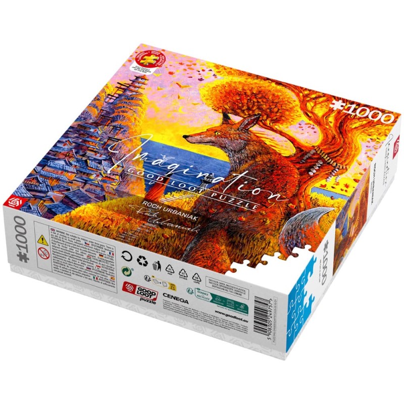 Roch Urbaniak Puzzle Benkei (1000 pièces) | 5908305249757