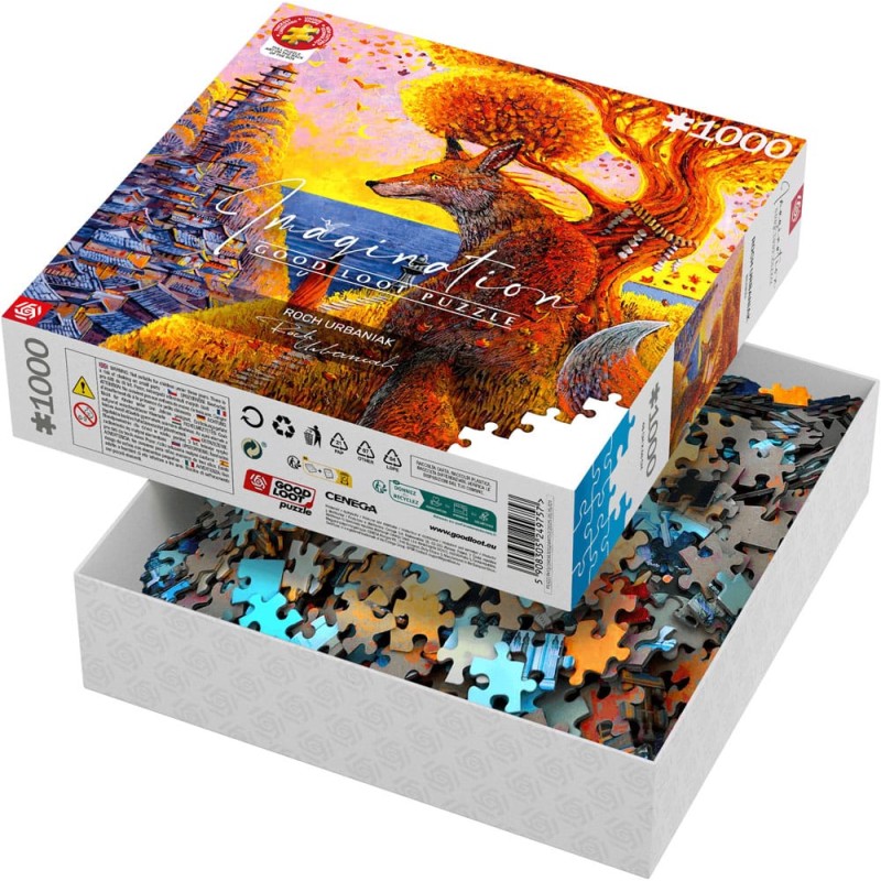 Roch Urbaniak Puzzle Benkei (1000 pièces) | 5908305249757