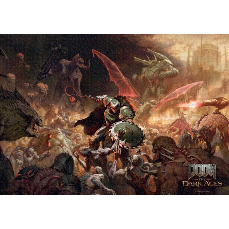 Doom The Dark Ages Puzzle Slayer's Rag 1000 pièces) | 5908305249771