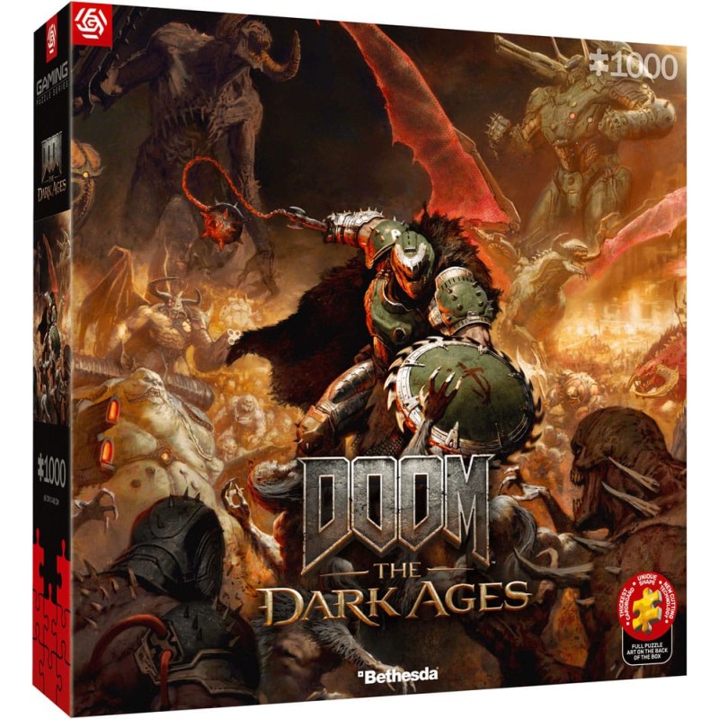 Doom The Dark Ages Puzzle Slayer's Rag 1000 pièces) | 5908305249771