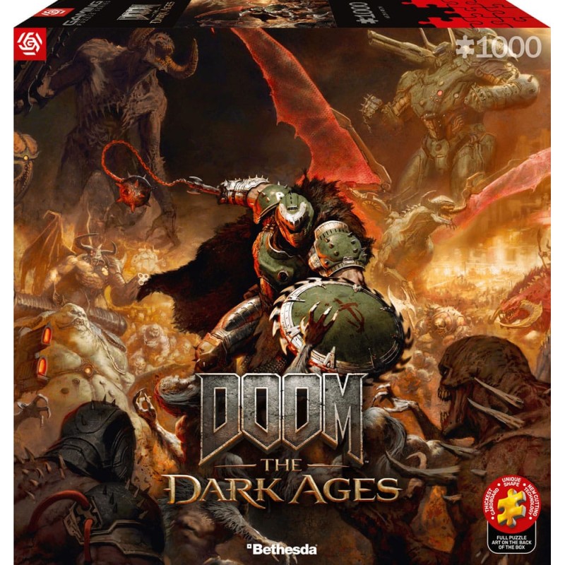 Doom The Dark Ages Puzzle Slayer's Rag 1000 pièces) | 5908305249771