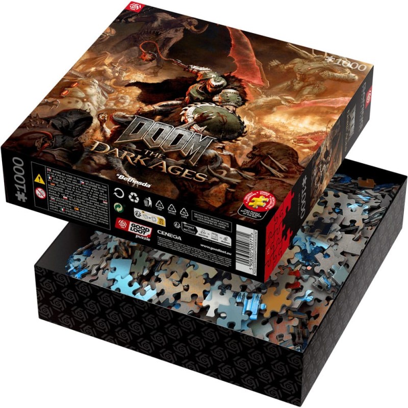 Doom The Dark Ages Puzzle Slayer's Rag 1000 pièces) | 5908305249771