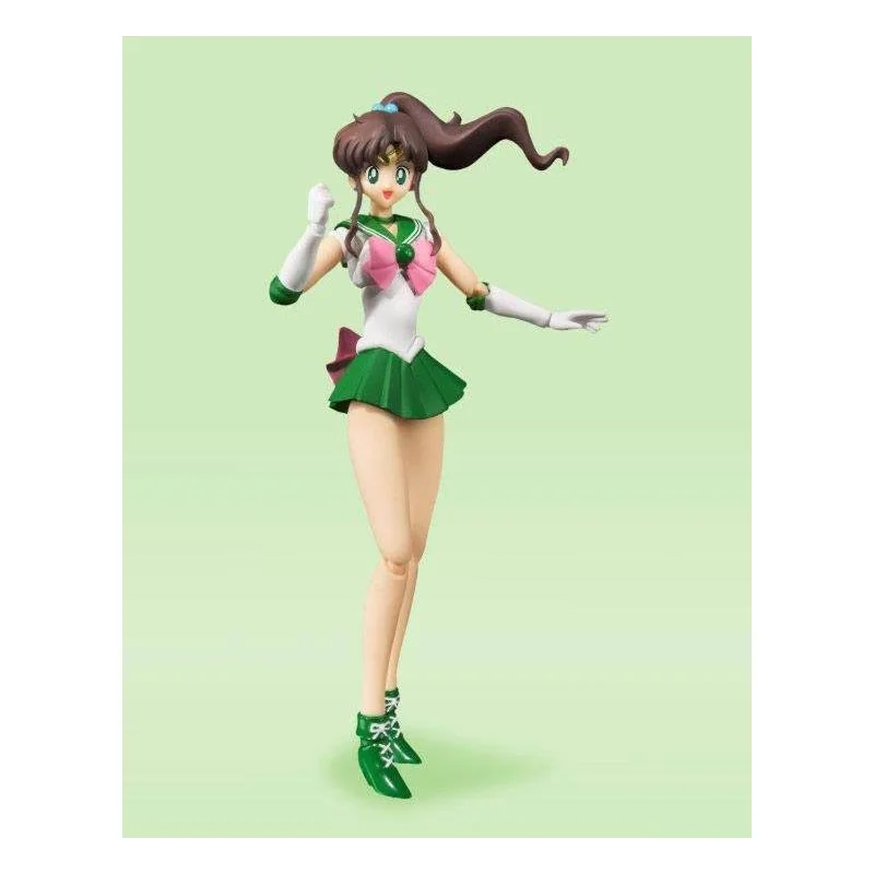 Matroos Maan Beeldje S.H. Figuarts Matroos Jupiter Animatie Kleur Editie 14 cm | 4573102596017