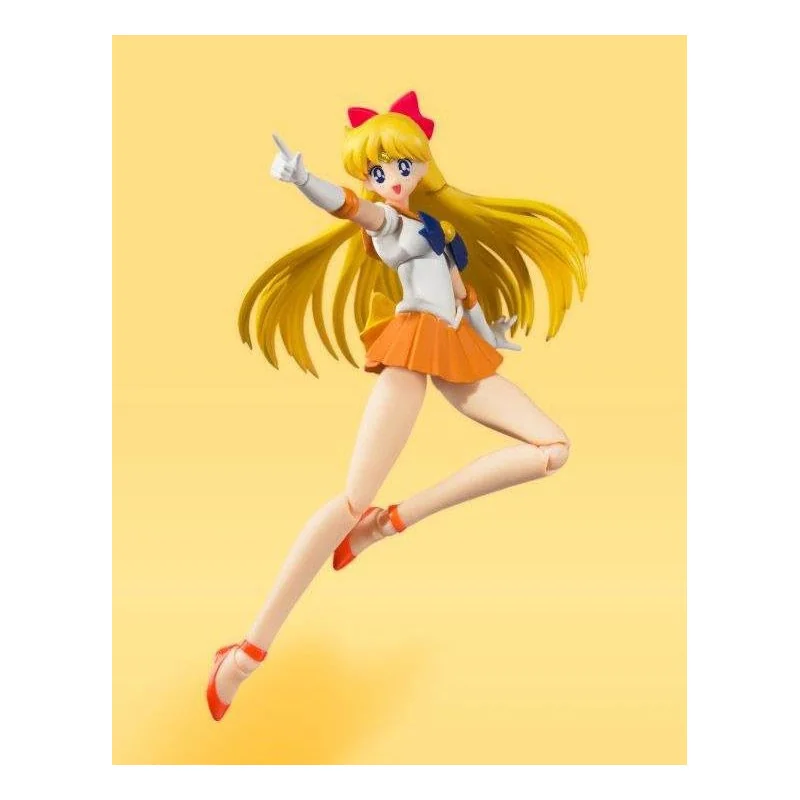 Matroos Maan Beeldje S.H. Figuarts Matroos Venus Animatie Kleur Editie 14 cm | 4573102596024