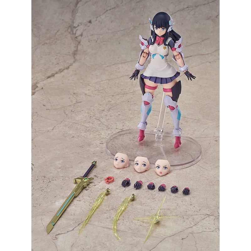 Gridman Universe Figma Action Figure Hyper Body Rikka Takarada (Grid Tector Ver.) 15 cm | 4580590198630