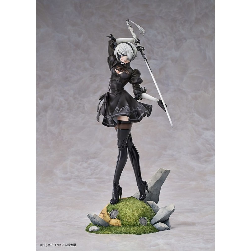 NieR: Automata Ver1.1a PVC Statue 1/7 2B (YoRHa No.2 Type B) 30 cm | 4580590204270